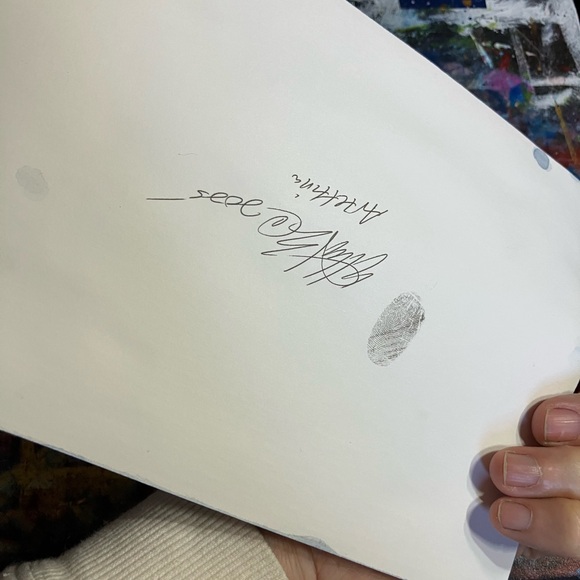 Dogwood blossoms watercolor painting original NEW art home decor artwork floral - Picture 6 of 6